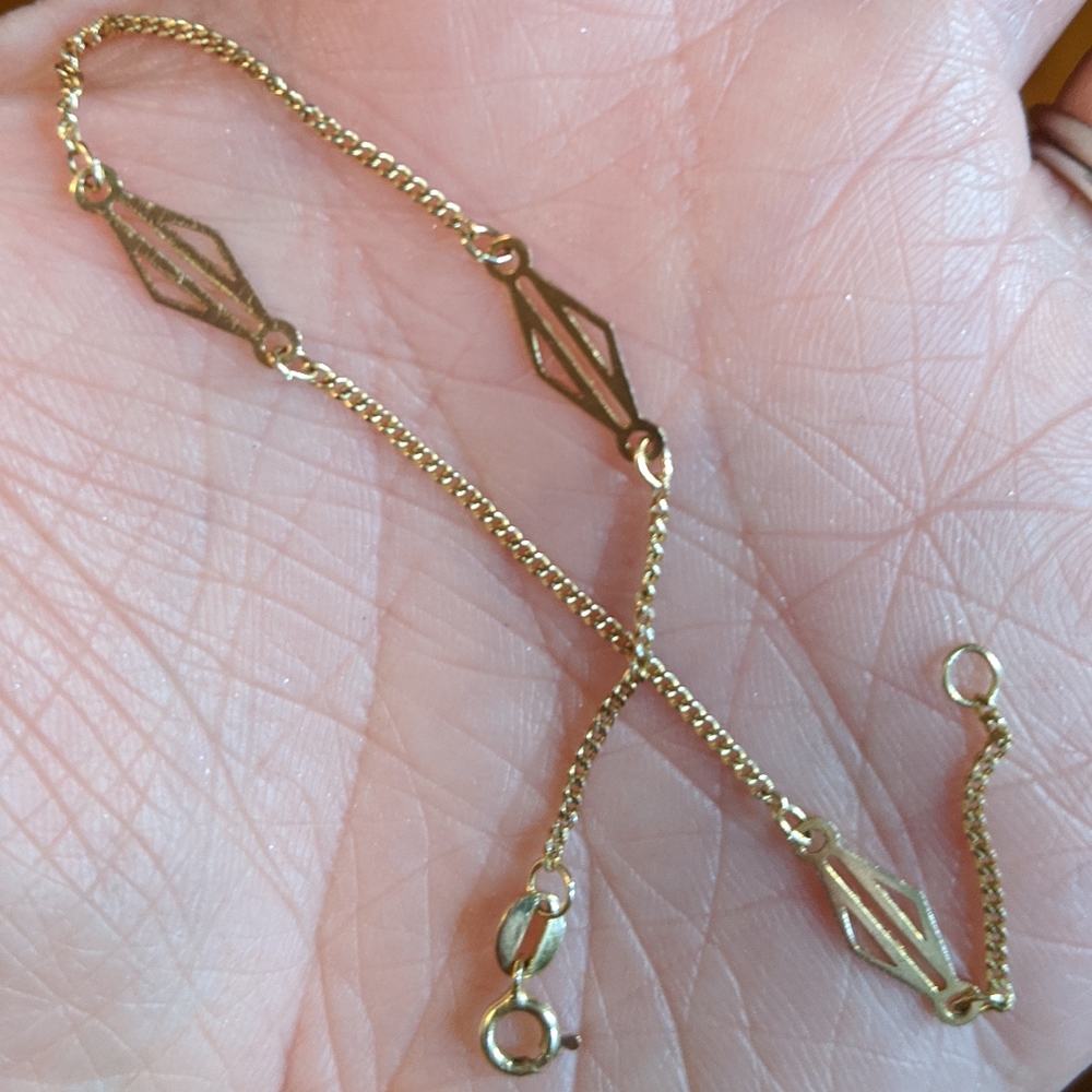 Vintage 14k gold bracelet